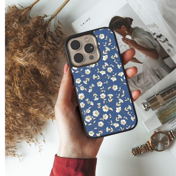 Floral Phone Case – iPhone 16, 15 Pro, 14, Galaxy S25 S24FE, Pixel 8 Pro, 9 Pro - Picture 3 of 5